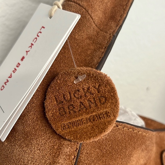 Lucky Brand | Leather Hobo Bag ~ “Honey Tan” - Picture 4 of 15